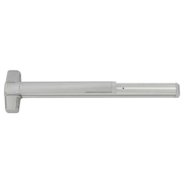 Grade 1 Concealed Vertical Cable Exit Bar, 36-in Device, 72-in to 84-in Door Height, Exit Only, Hex